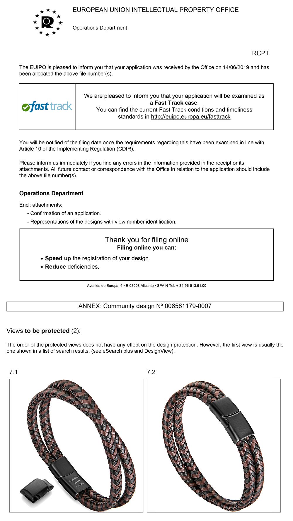 murtoo Mens Bracelet Leather Braided, Brown and Black Leather Bracelet for Men