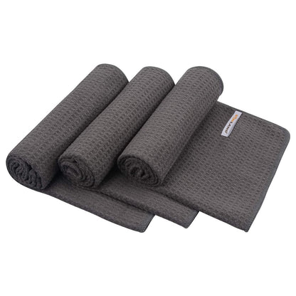 SUNLAND Microfiber Gym Towels Sports Workout Towel Fast Drying Fitness Sweat Towels for Men & Women Lightweight Multi-Purpose Hot Yoga Towel 3 Pack 16Inch x 32Inch