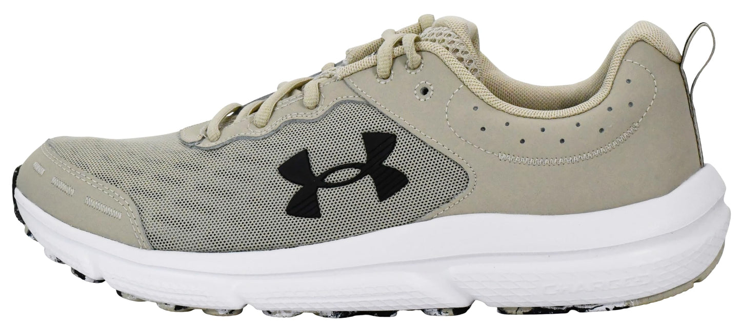 Under Armour Men's Charged Assert 10DISC, (289) Khaki Base/Khaki Base/Black, 5, US