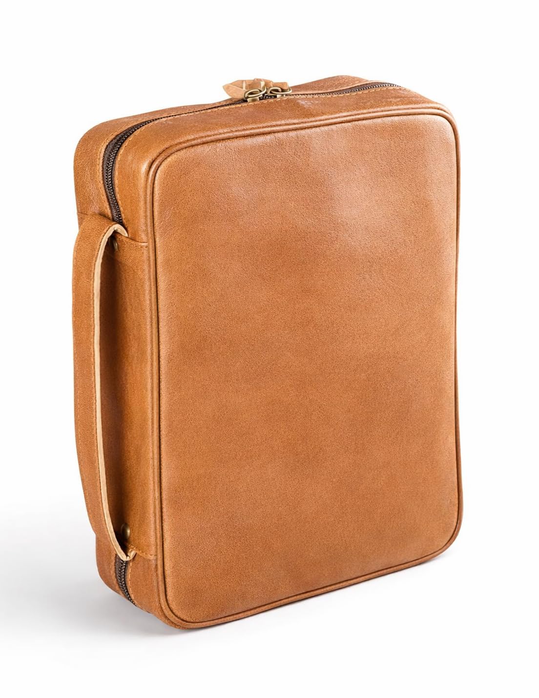 Genuine Leather Bible Covers for Men - Mens Bible Case for Men, Leather Book Cover Bible Bag for Men, Christian Gifts (Small)
