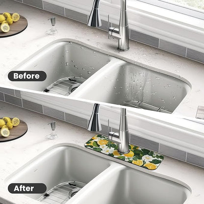 Faucet Draining Mat For Kitchen Sink