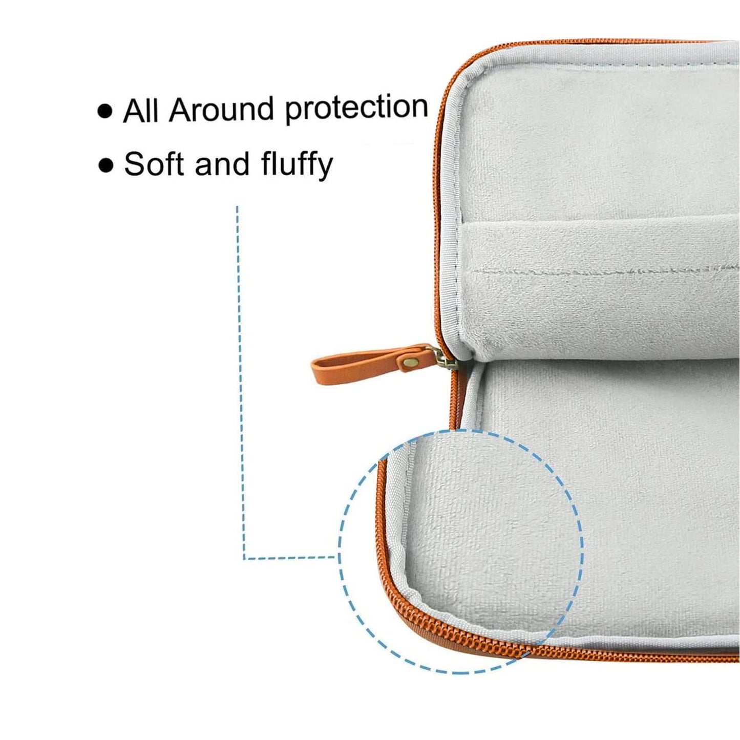 MOSISO Laptop Sleeve Bag 13.3 inch Compatible with MacBook Air/Pro, 13-13.3 inch Notebook, Compatible with MacBook Pro 14 2026-2021 M5 M4 M3 M2 M1, PU Leather Padded Bag Waterproof Case, Brown