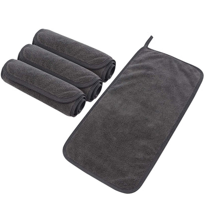 SUNLAND Microfiber Face Makeup Remover Cloth Reusable Facial Cleansing Towel Ultra Soft Face Washcloth