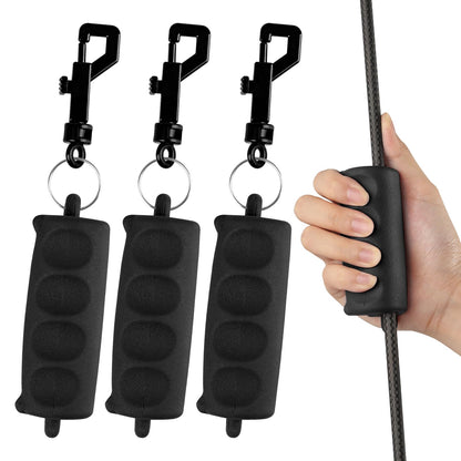 3 Pack Archery Arrow Puller Target Remover Gripper, Rubber Arrow Puller Tool with Belt Clip, Hand Saver Arrow Puller Gripper Archery for Practice Shooting, Black