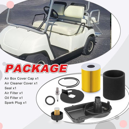 Air Filter Cover Cap Oil Filter w/Seal for Yamaha Golf Cart G2 G5 G8 G9 G11 1985-1995
