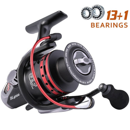 Sougayilang Fishing Rod Combos with Telescopic Fishing Pole Spinning Reels Fishing Carrier Bag for Travel Saltwater Freshwater Fishing(2.4M/7.87FT)