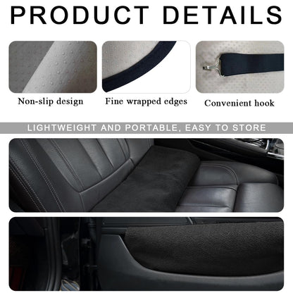 DXNQ Waterproof Car Towel Seat Cover, Sweating Non-Slip Premium Towel Carseat Cover Protector, Universal Soft Machine Washable Car Truck SUV Front Seat Cover for Gym Workout Beach Hiking (Beige)