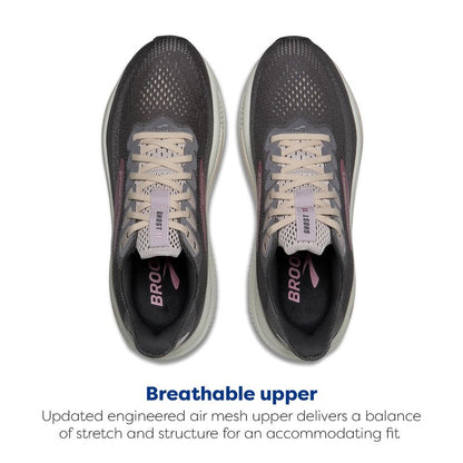 Brooks Women’s Ghost 17 Neutral Running Shoe - Poppy Seed/Pink/Bluewash - 7.5 Medium
