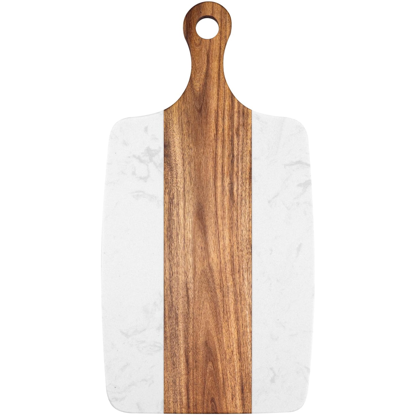 Marble Cutting Board, Charcuterie Board with Handle, Marble chopping board for steak, cheese, hamburgers and biscuits, Great for gifts