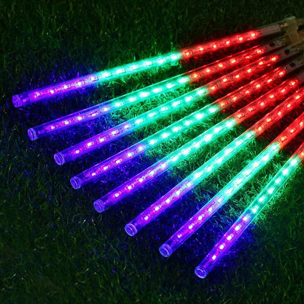 Adecorty Christmas Lights Outdoor Tree Cascading Icicle Light UL Certified