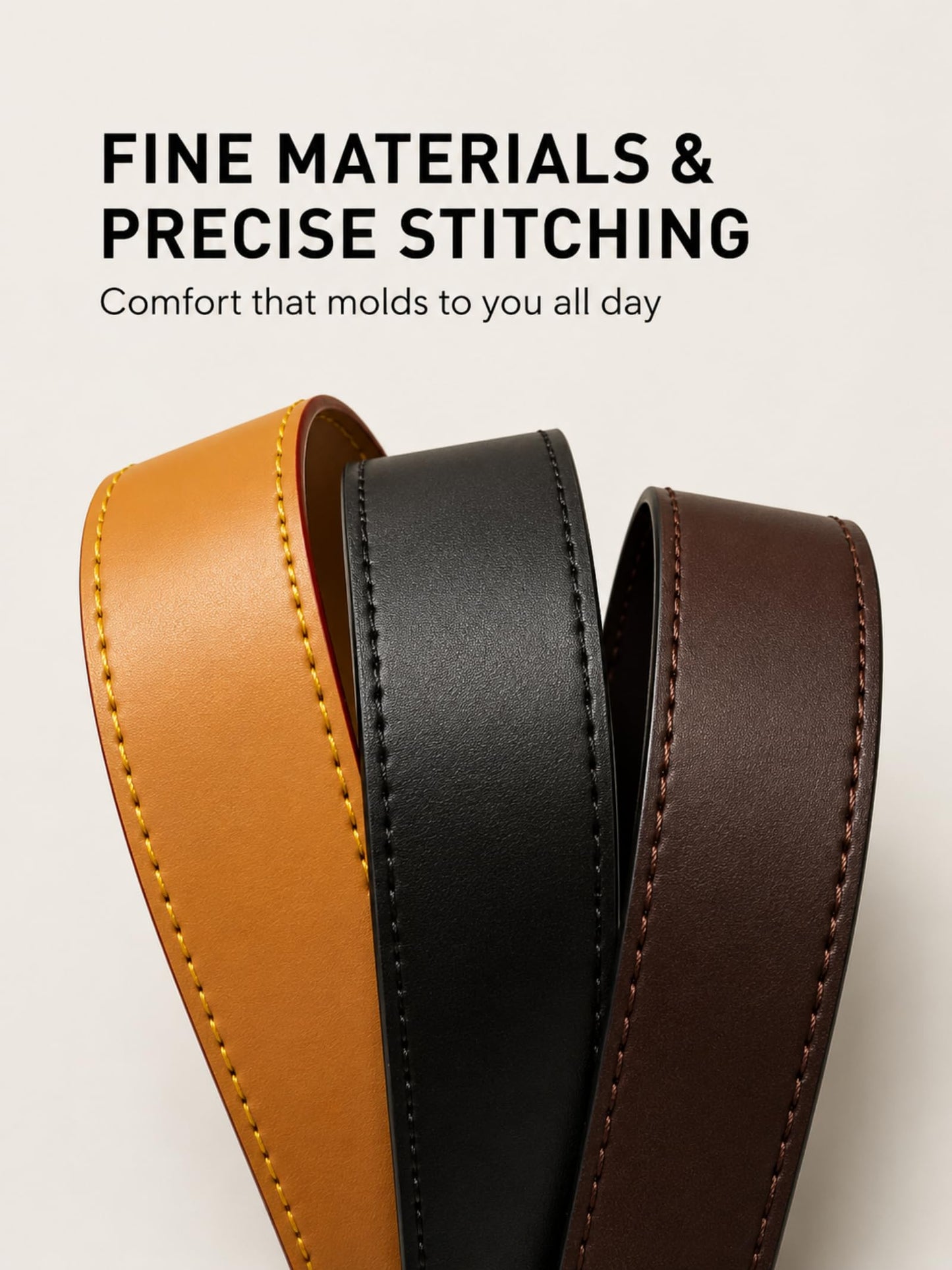 LOFZAR Wide Vachetta Leather Replacement Bag Strap, Fits Neverfull PM/MM/GM Graceful and More (37.8" L, Dark Brown)