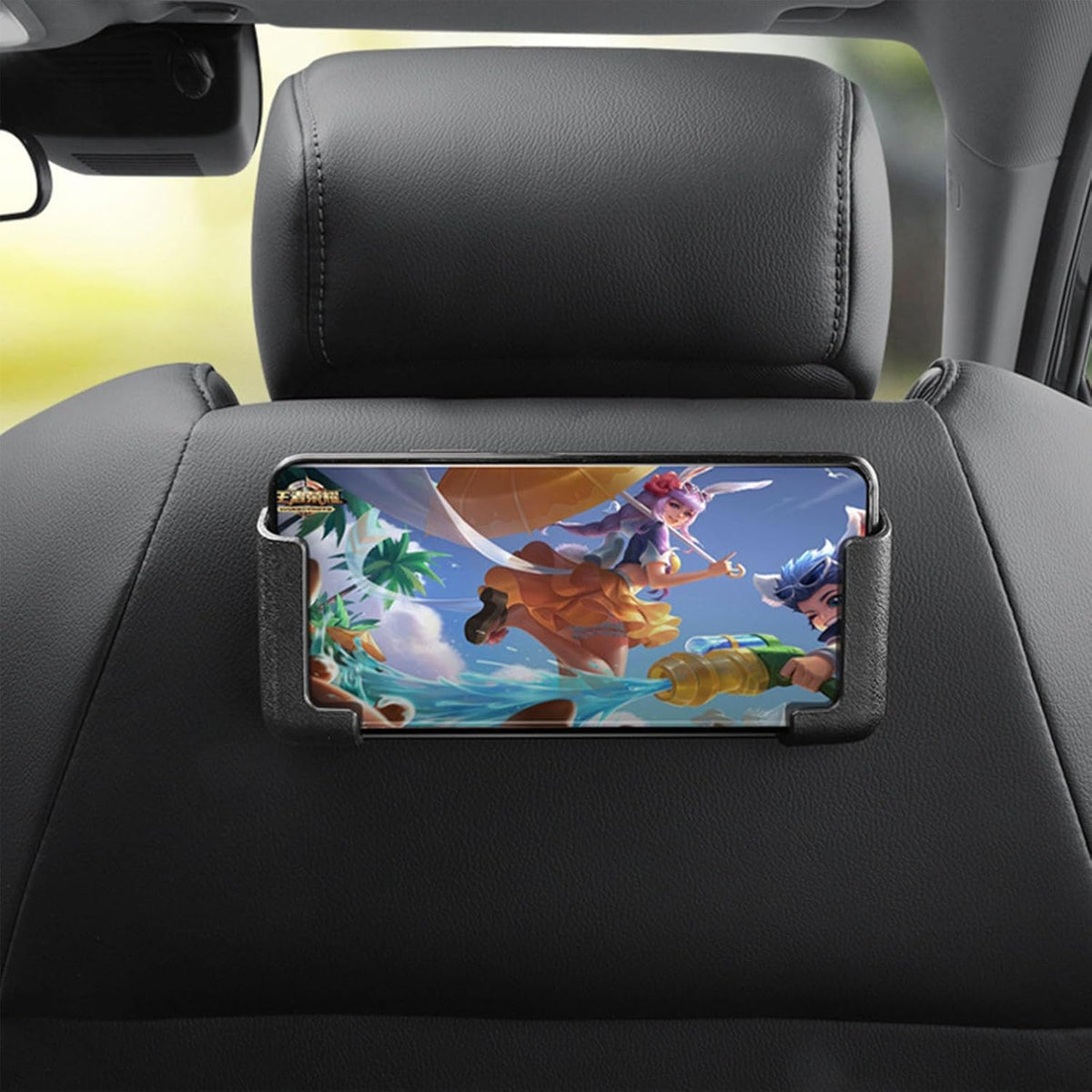 Phone Holder Wall Mounted, Phone Stand with Self Adhesive. Phone Holder for Car Accessories
