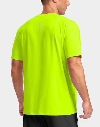 G Gradual Men's Athletic Workout T-Shirts - Moisture-Wicking Short Sleeve Performance Tee for Gym & Tennis