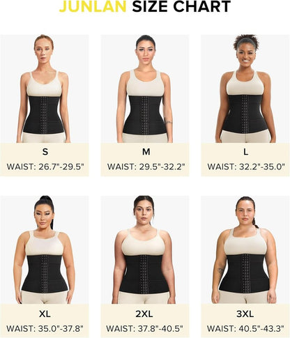 Waist Trainer for Women - Tummy Control Shapewear Body Cincher | Segmented Design for Enhanced Shaping