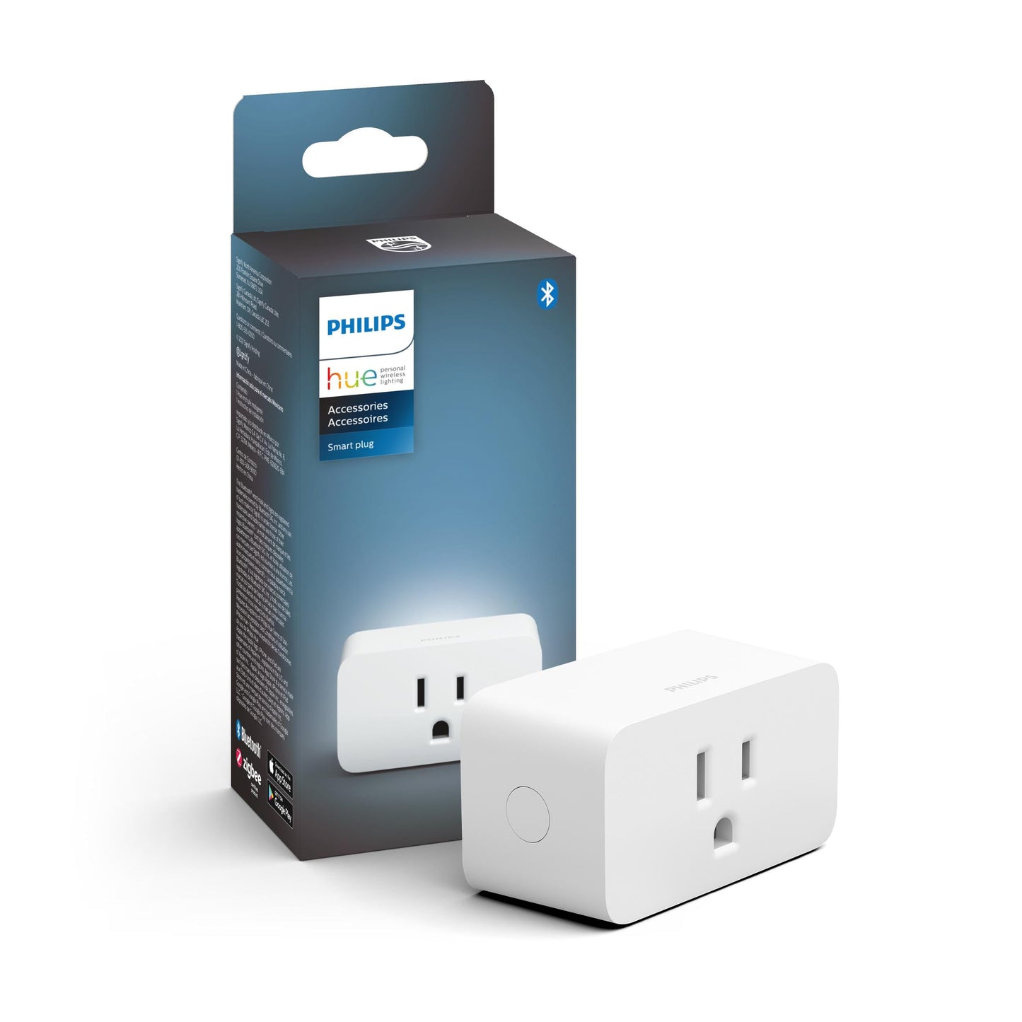 Philips Hue Wall Tap Dial Light Switch, Portable, White - 1 Pack - Requires Hue Lights and Hue Bridge - Smart Home - Easy, No-Wire Installation