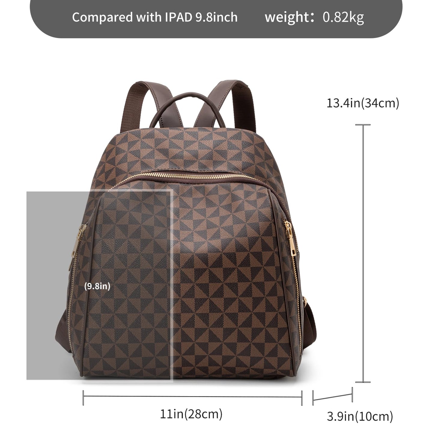 Womens Backpack Purse Leather Anti-theft Large Fashion Designer Travel Backpack Bag Men's Backpack Shoulder Bags