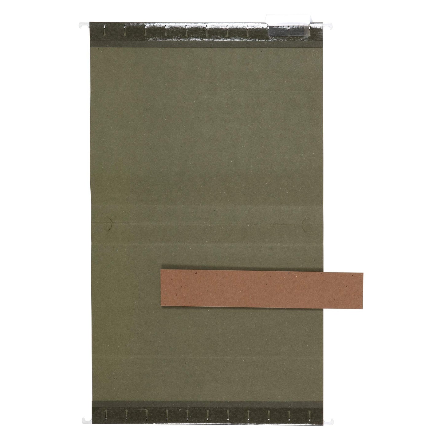 Amazon Basics Hanging File Folders, Letter Size, Standard Green, 1/5-Cut Adjustable Tabs, Reinforced Extra Capacity for Bulky Files, 25 Per Box