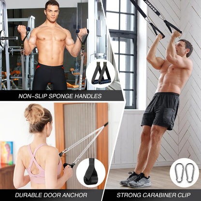 Resistance Bands Set, Pull Up Assistance Bands Pull Up Bands Exercise Bands for Men Women, Workout Bands for Working Out, Muscle Strength Training, Body Stretching