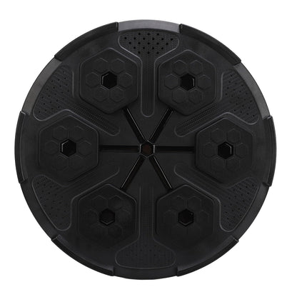 Alomejor Music Boxing Machine Interactive 7 Speeds Soft Cushion BT Music Boxing Trainer Workout Equipment for Improved Time