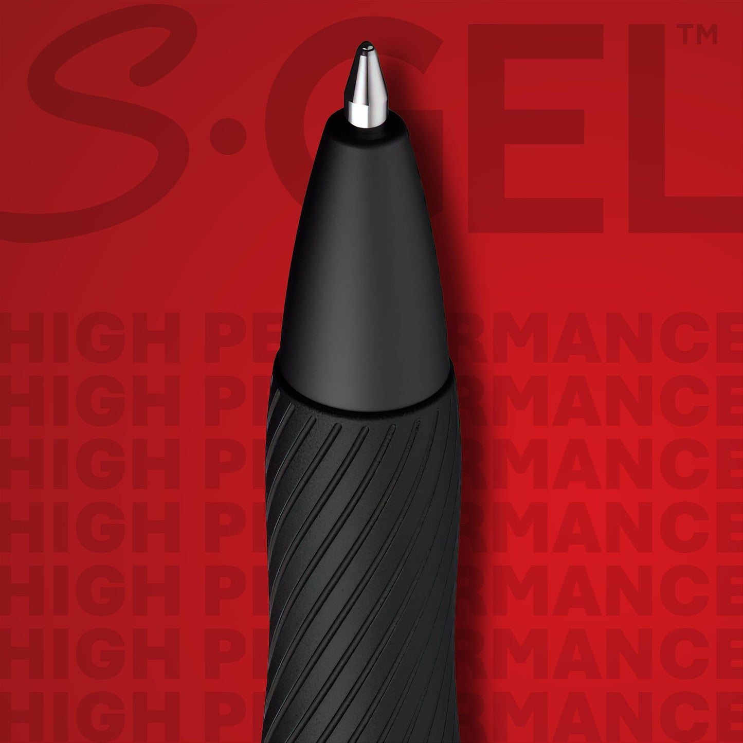 Sharpie S-Gel Refills, Black Gel Ink, Medium Point (0.7mm), 6 Packs of 2ct, 12 Total Refills