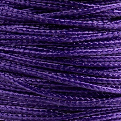 Paracord Planet Micro Paracord – Thin Braided Cord for Crafting, Fishing, and DIY Projects in 125 ft Spools – Acid Purple