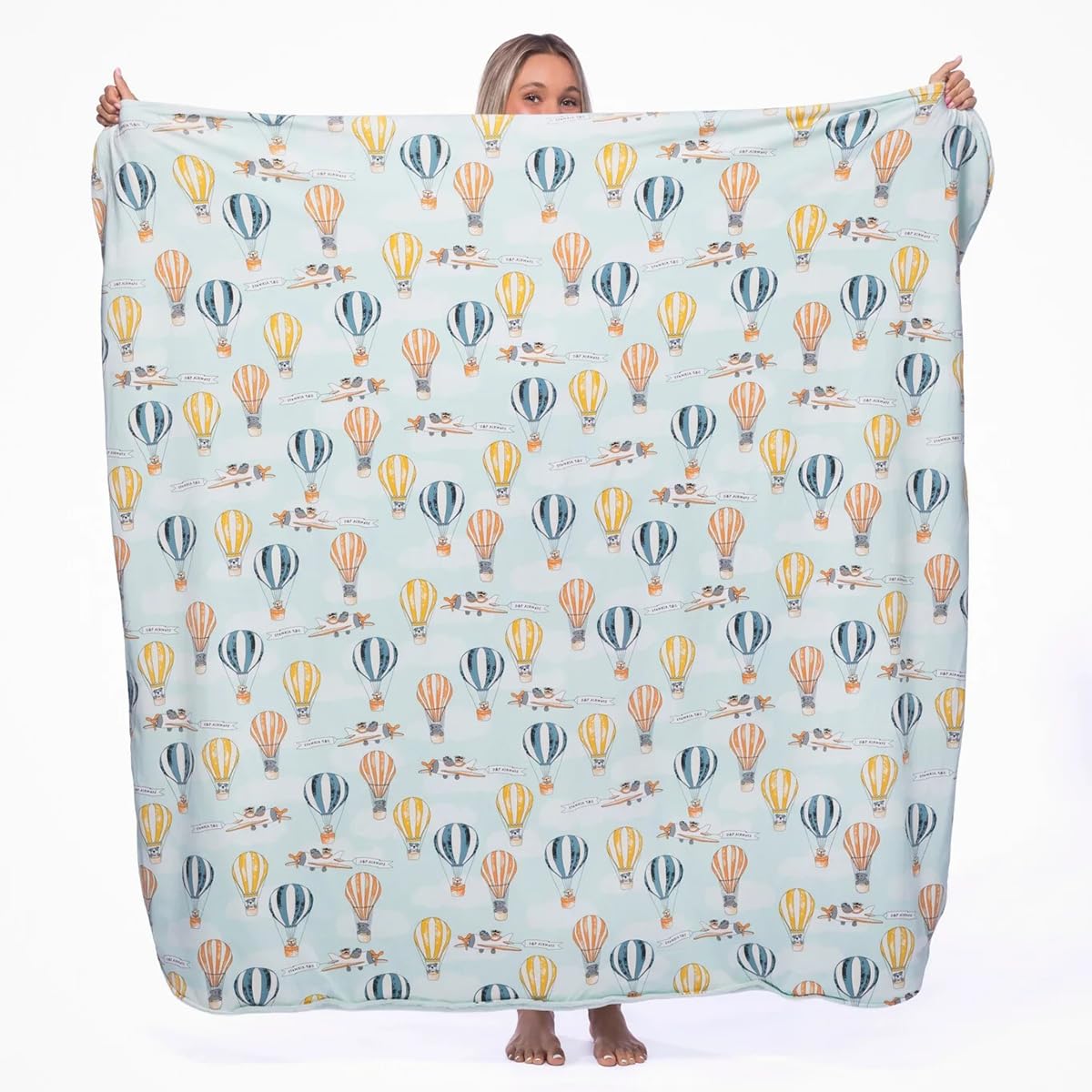 Darren & Phillip Licensed to Fly Blanket - Ultra-Soft Blankets Made with Plush Fleece - Perfect as a Dog Bed Blanket or for Cuddling with Your Pup - Ultra-Snuggly Blankets for Dogs & Humans