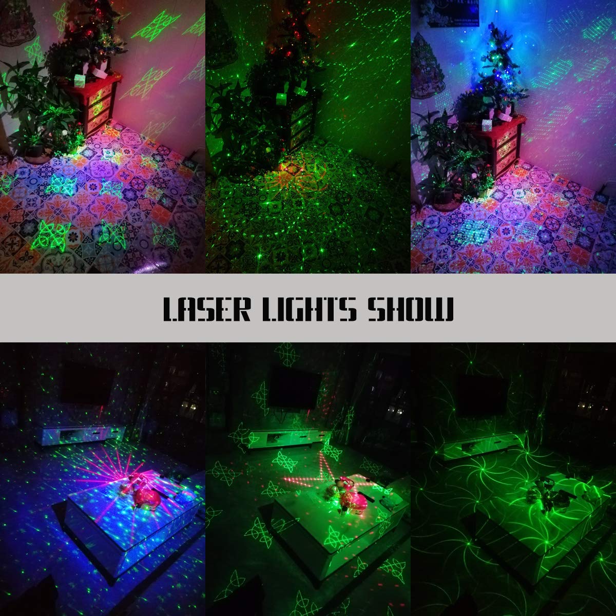 bubusan 2-in-1 Disco Ball Party Lights with Remote, Sound Activated LED Strobe Light for Parties, USB Powered DJ Disco Light Projector for Room Decor, Glow Party Supplies, Birthday, Christmas, Club