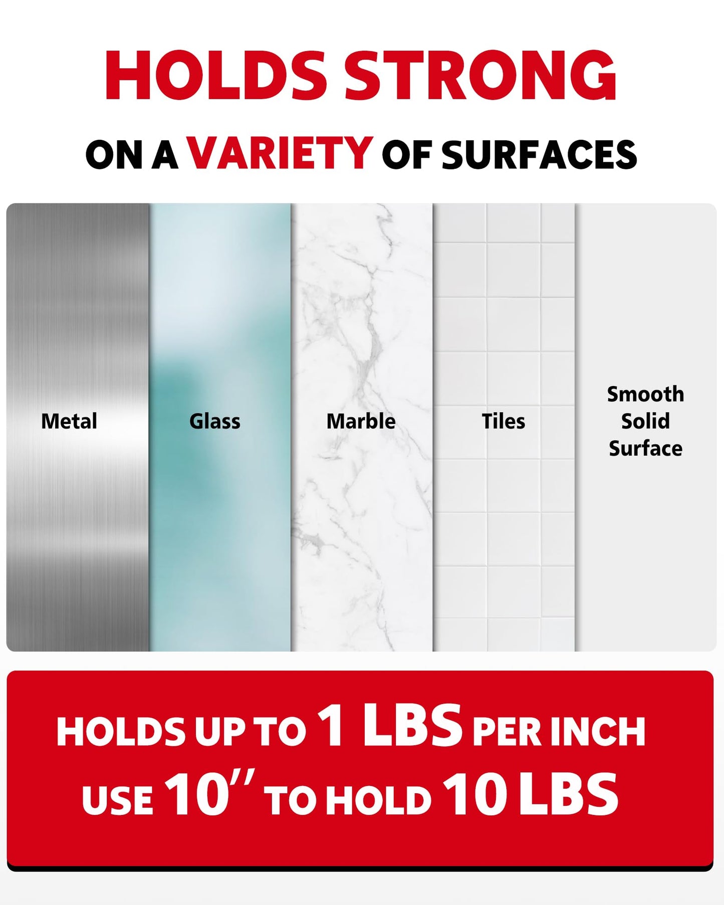 HitLights Double Sided Tape Heavy Duty, 1 in x 24.6 ft, Adhesive Mounting Tape Waterproof, Strong Double Stick Foam Tape for Walls Poster Automotive Outdoor Home (Pack of 1)