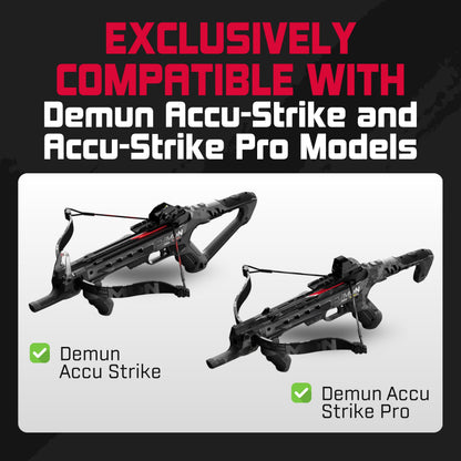 Barnett Demun Hyperbolt 3F - 12 Pack Mini Crossbow Bolts, 7 Inch with Threaded Target Points, 3 Fletched Bolts for Accu Strike and Accu Strike Pro - Precision and Performance in Every Shot