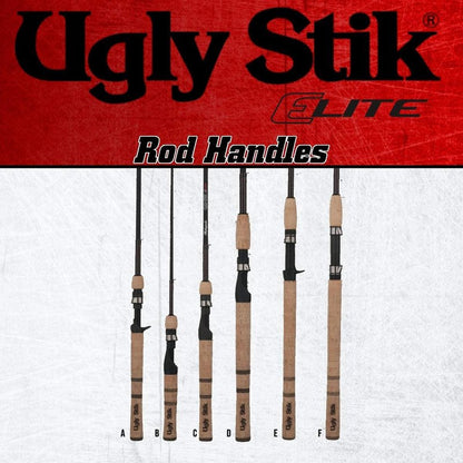 Ugly Stik Elite Casting Fishing Rod - Lightweight Graphite Design | 7ft Length