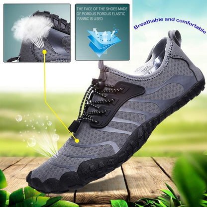 Water Shoes for Men & Women - Quick Dry Barefoot Aqua Footwear for Swimming, Beach, & Hiking | Lightweight & Flexible