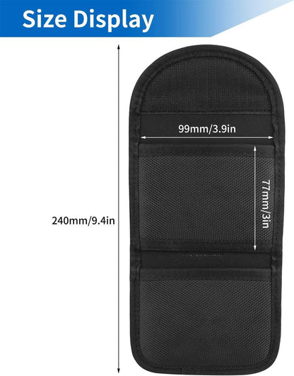Double Glove Pouch - 1680D Nylon Holder for Duty Belt | Latex Disposable Pouch for Police & Firefighters