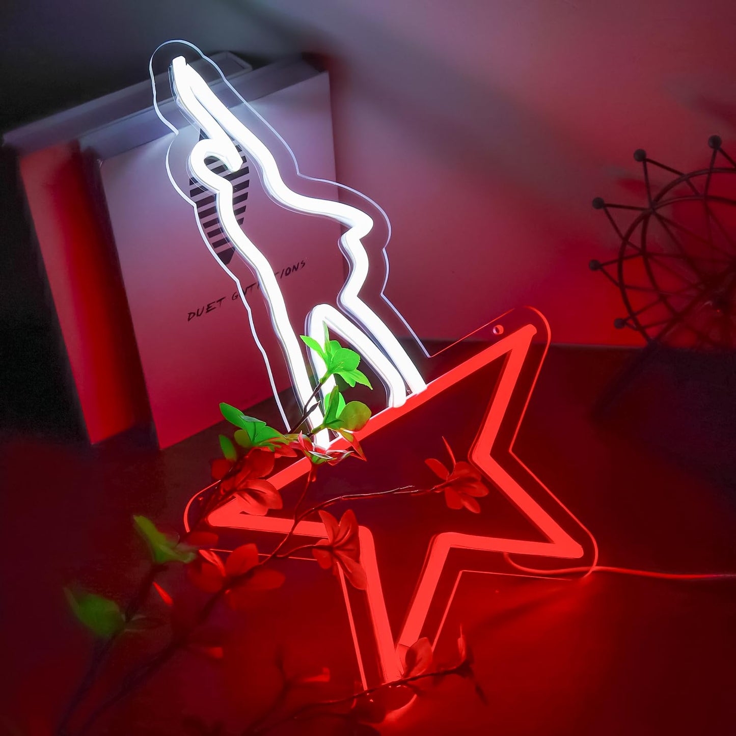 BNBIDEN Hamilton Musical Neon Sign，Neon Light LED Sign for Man Cave Wall Decor Dormitory Decoration,Birthday Gifts for Boys