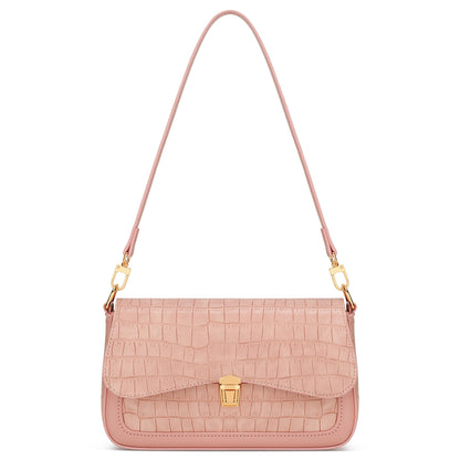 KKXIU Small Shoulder Bag for Women Cute Purses Mini Hobo Handbag Trendy Clutch Purse-S,Pink