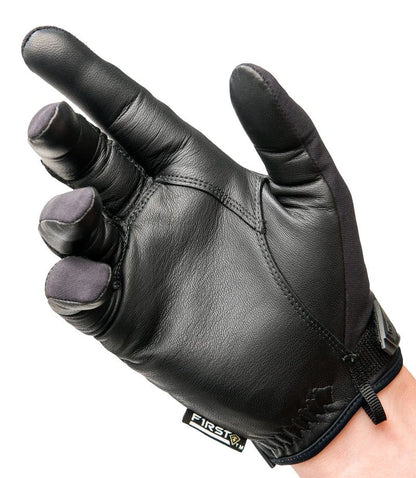 First Tactical Hard Knuckle Gloves, Black, Large