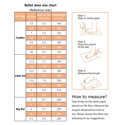 Kids Ballet Slippers, Split Sole Practice Dance Shoes for Toddler, Girls Yoga Flat Shoes (Skin Tone,Toddler, Numeric_9)