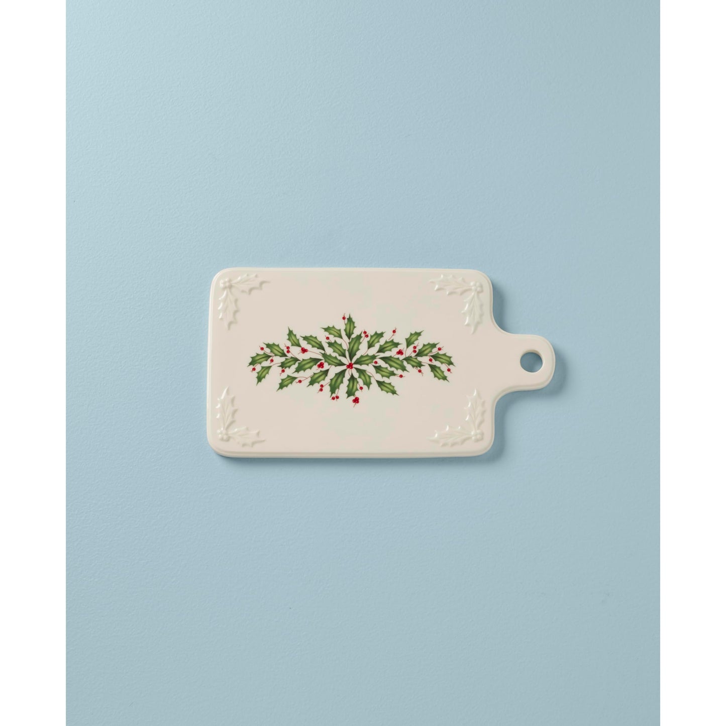 Lenox 890760 Holiday Porcelain Cheeseboard, Christmas Hosting
