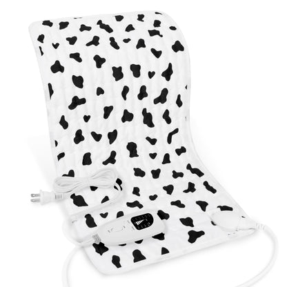 Heating Pad,Electric Heating Pads for Back,Neck,Abdomen,Moist Heating Pad for Shoulder,Knee,Arms,Legs,Dry/Moist Heat & Auto Shut Off,Birthday Gifts for Men and Women(Light Gray, 24''×12'')