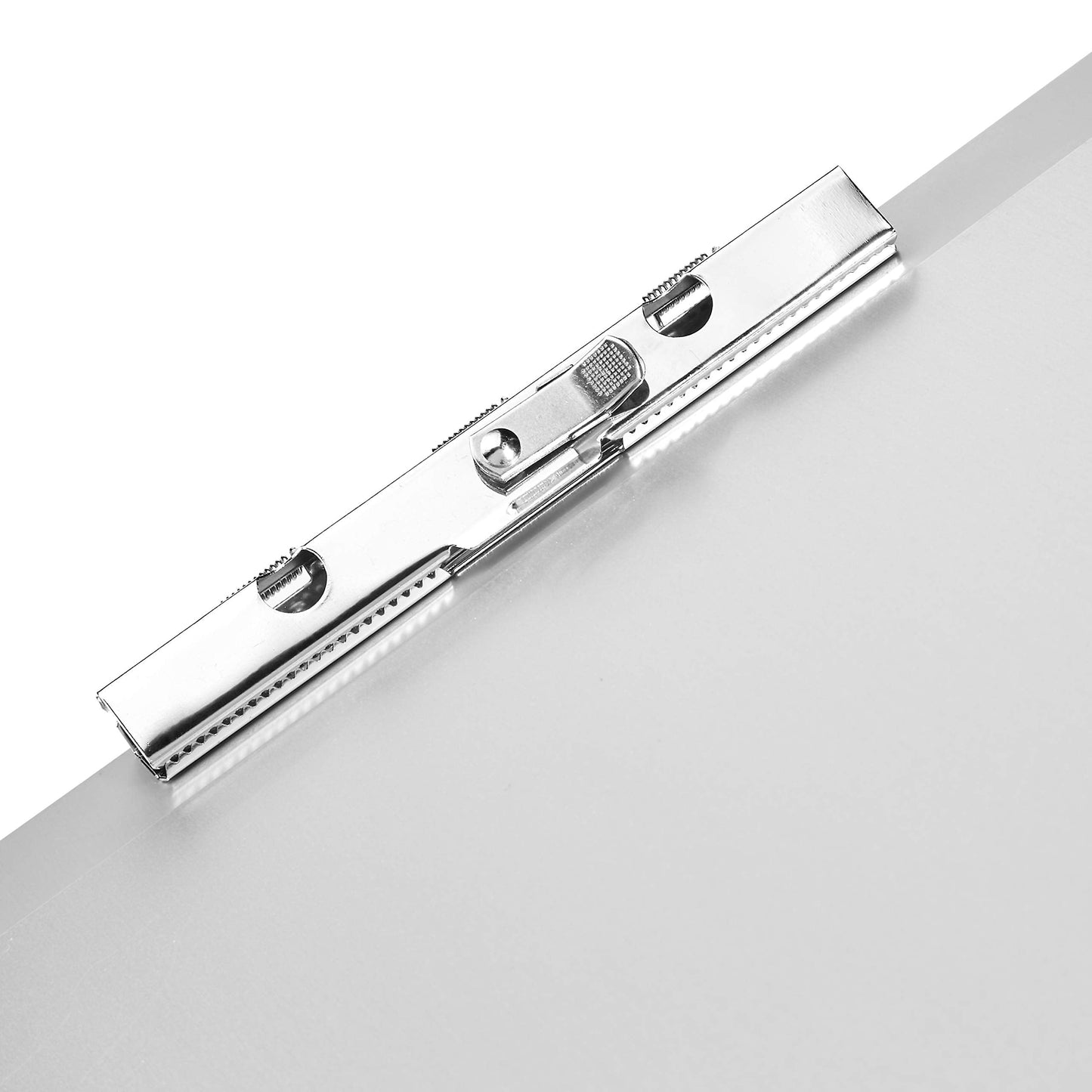 Amazon Basics Aluminum Form Holder Storage Clipboard, 12.5" x 9" Silver