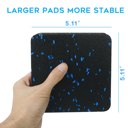 Luwint 1 Inch Thick Treadmill Mat, 8 Pads