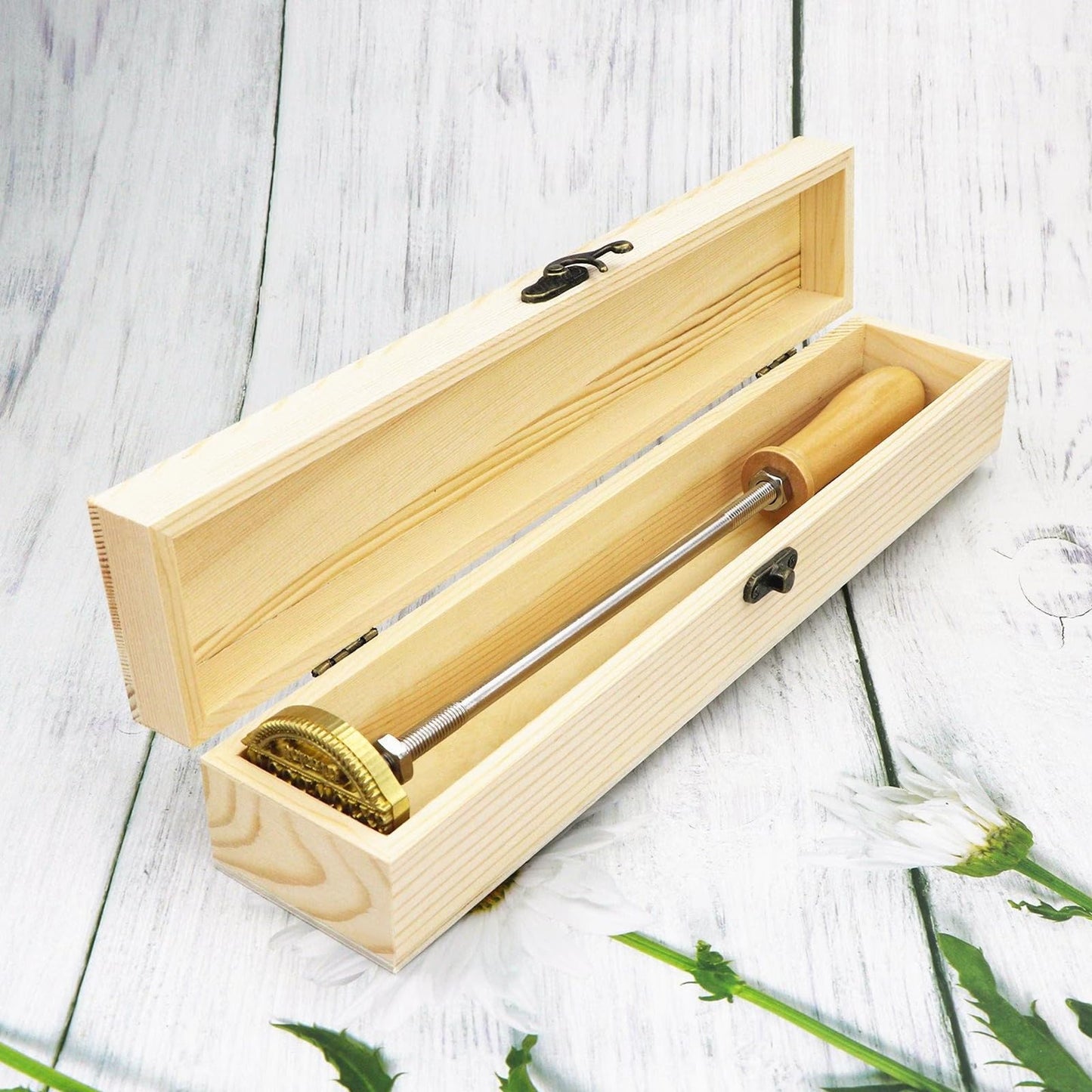 Custom Electric Branding Iron - Personalized Branding Iron, Suitable for Wood, Food, Paper and Leather, Metal Logo Stamp, Handheld Branding Tool, 0.8-4 in