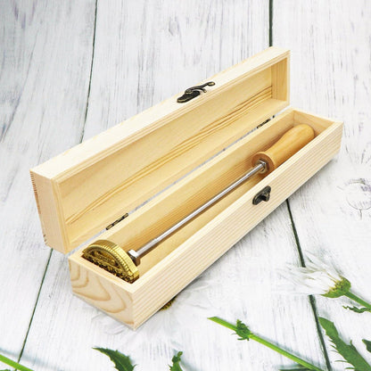 Custom Electric Branding Iron - Personalized Branding Iron, Suitable for Wood, Food, Paper and Leather, Metal Logo Stamp, Handheld Branding Tool, 0.8-4 in