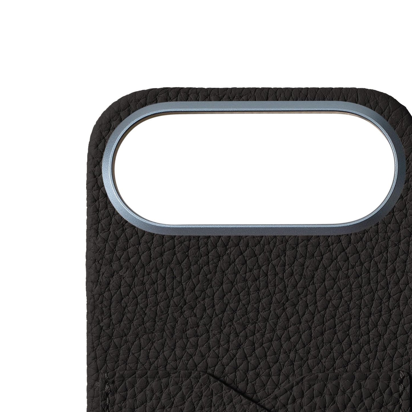 BONAVENTURA (for iPhone Air Back Cover Case, Shrink Leather [Black], Made with Premium European Genuine Leather, Gift BPCT17A-BK