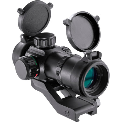 Barska 1x30mm Red Dot Sight – 3.5 MOA, Adjustable Brightness, for Handguns, Rimfire Rifles, Shotguns, Crossbows, with Weaver Mount & Multi-Coated Optics