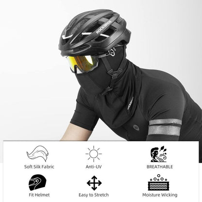 ROCKBROS Summer Balaclava Face Mask - Breathable Cooling Neck Gaiter for Motorcycle Cycling | Unisex