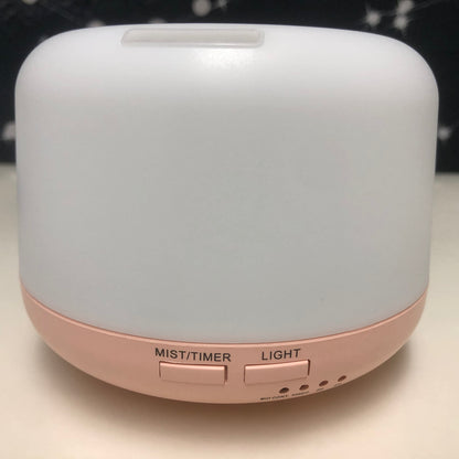 Oil Diffuser Humidifier 300ML,Electric Ultrasonic Air Aroma Diffusers Vaporizer,Scent Mist Defuser with Remote,Auto-Off,7led Color Changing Light for Large Bed Room,Home,Office