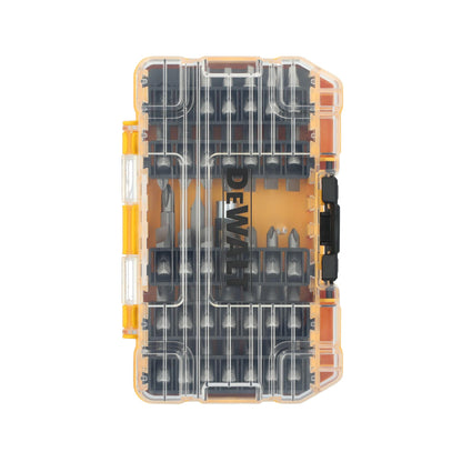 DEWALT Screwdriver Bit Set with Tough Case, 45-Piece (DW2166), Grey/Silver Screwdriving Set with Tough Case