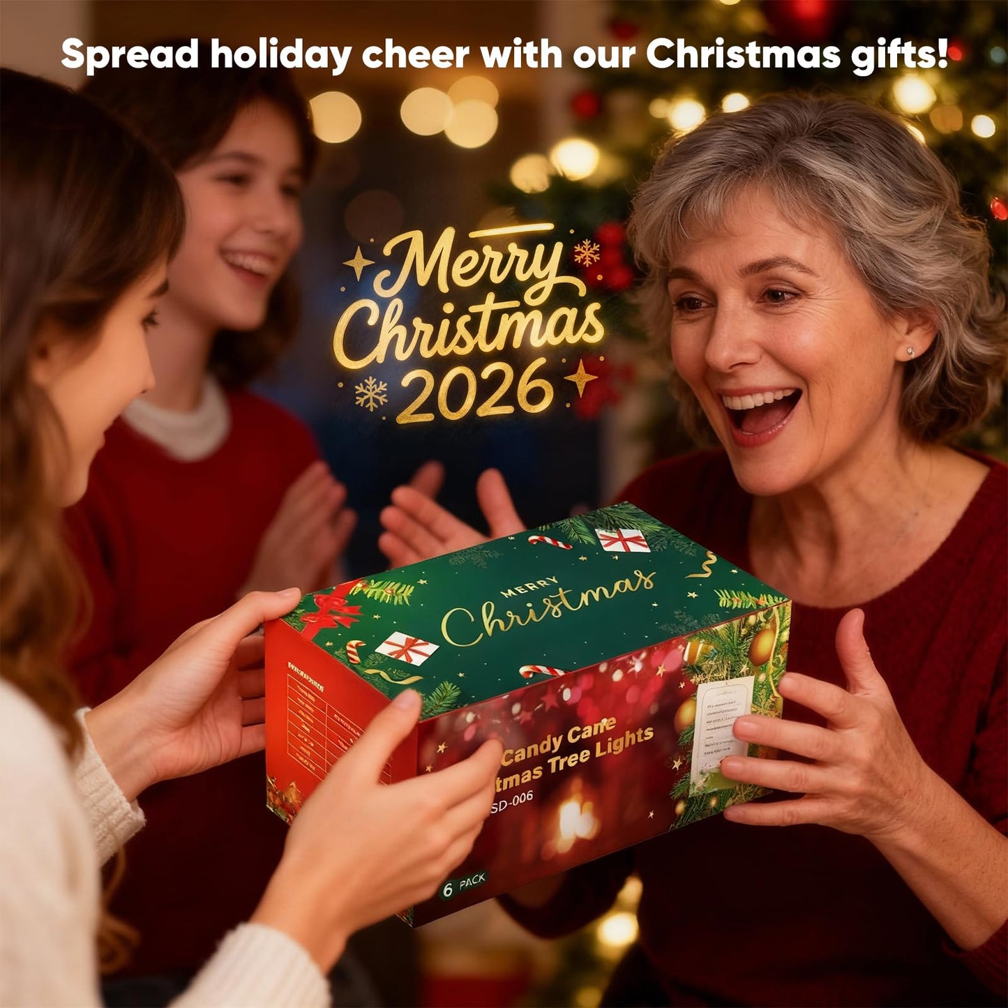 Christmas Solar Lights Outdoor Pathway: 6 Pack 25inch Solar Christmas Decorations Outdoor, Solar-Powered Xmas Tree Candy Cane Lights Outside for Yard Garden Walkway Driveway Christmas Decor