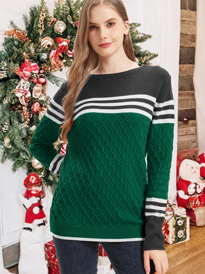 Womens Sweaters Fall 2025 Fashion Boho Trendy Lightweight Pullover Crew Long Sleeve Cute Tops for Women Winter Outfits