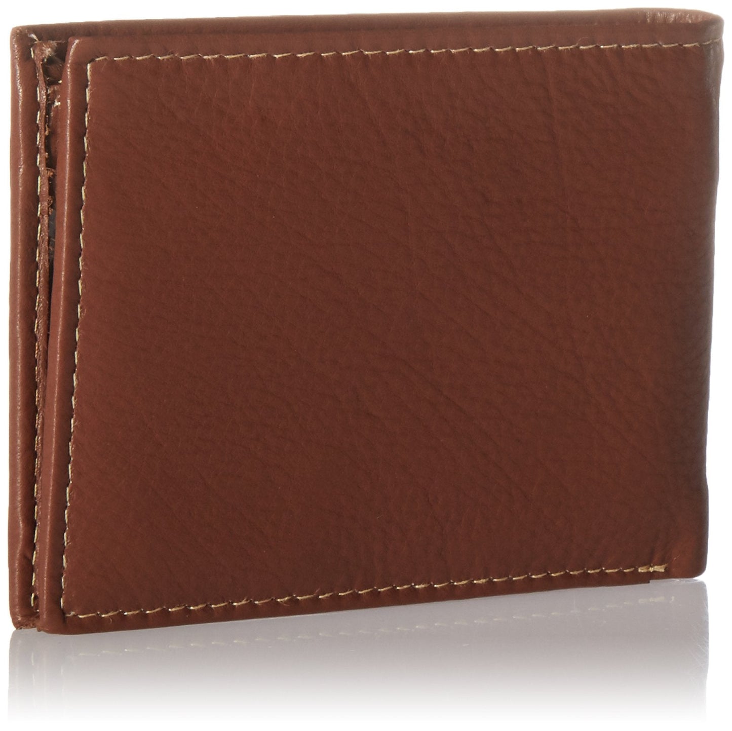 Timberland Men's Wellington Leather Rfid Bifold Commuter Security Wallet, Cognac, One Size